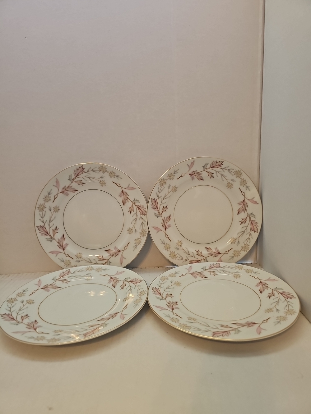 Harmony House Fine China Woodhue Bread/Dessert Plate 8" Lot Of 4